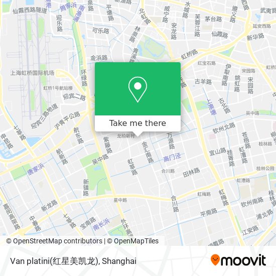Van platini(红星美凯龙) map