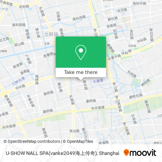 U-SHOW NALL SPA(vanke2049海上传奇) map