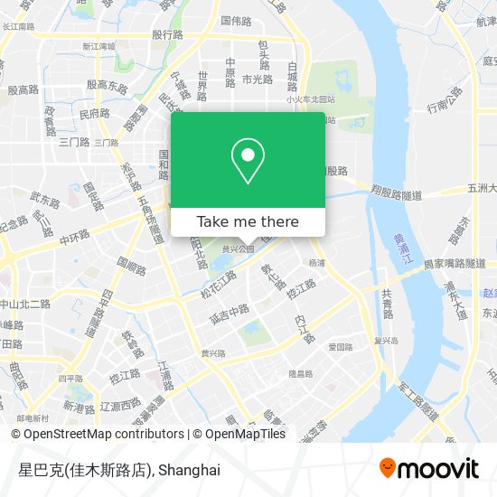 星巴克(佳木斯路店) map