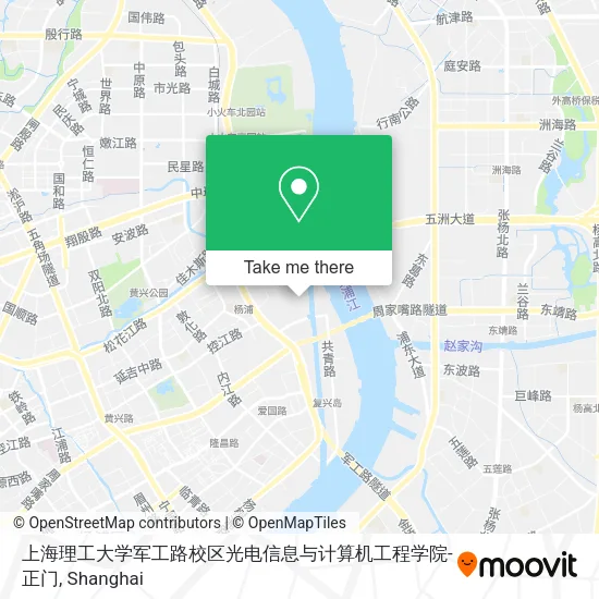 上海理工大学军工路校区光电信息与计算机工程学院-正门 map