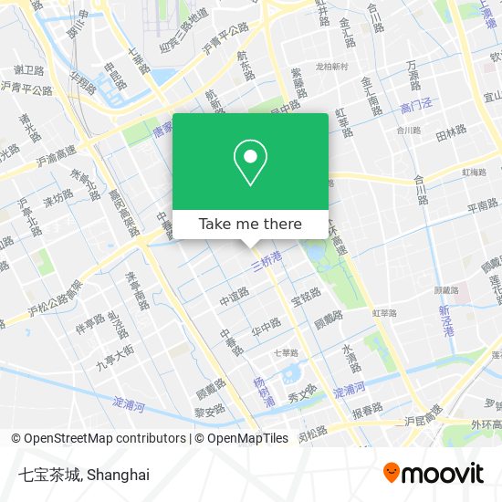 七宝茶城 map