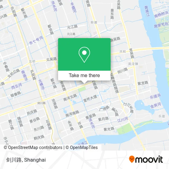 剑川路 map