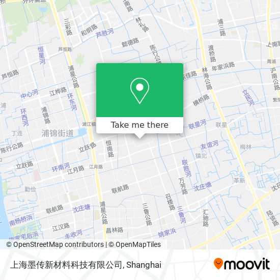 上海墨传新材料科技有限公司 map