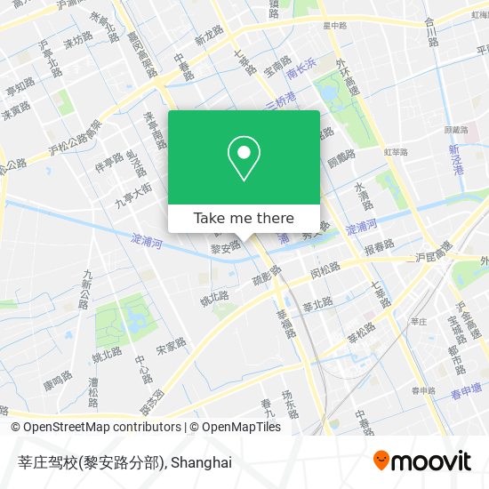 莘庄驾校(黎安路分部) map