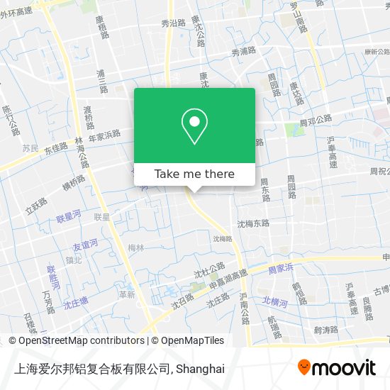 上海爱尔邦铝复合板有限公司 map