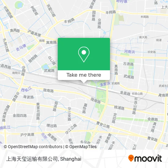上海天玺运输有限公司 map