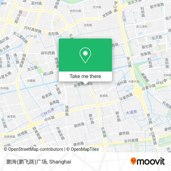 鹏海(鹏飞路)广场 map