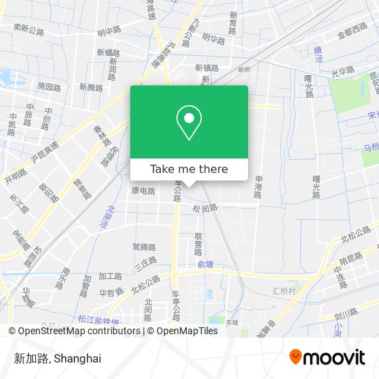 新加路 map
