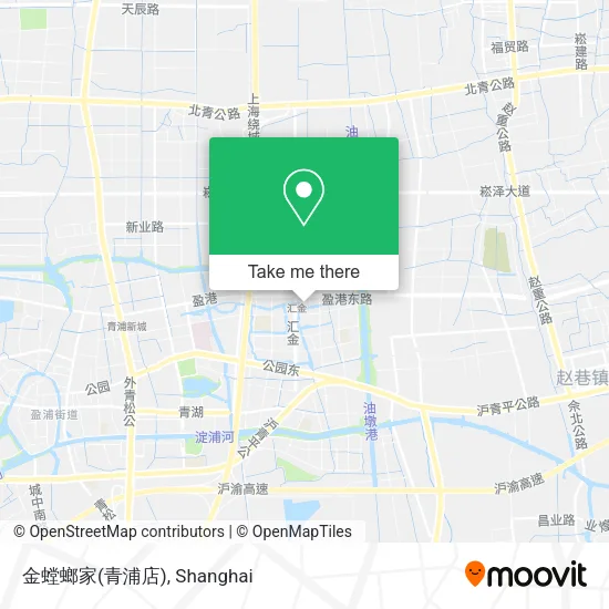 金螳螂家(青浦店) map