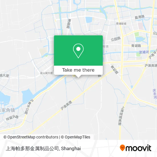 上海帕多那金属制品公司 map