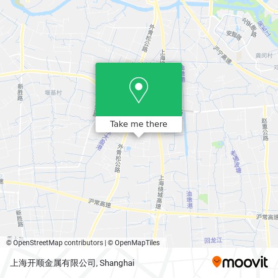 上海开顺金属有限公司 map