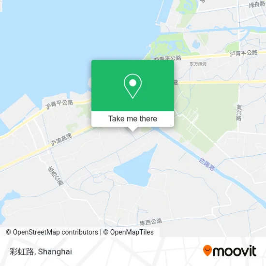 彩虹路 map