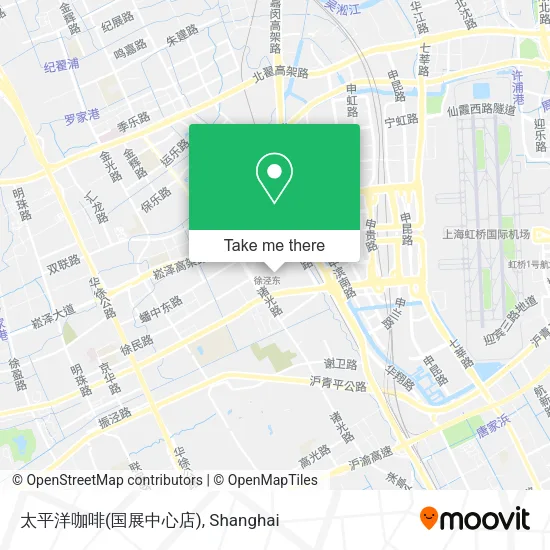 太平洋咖啡(国展中心店) map