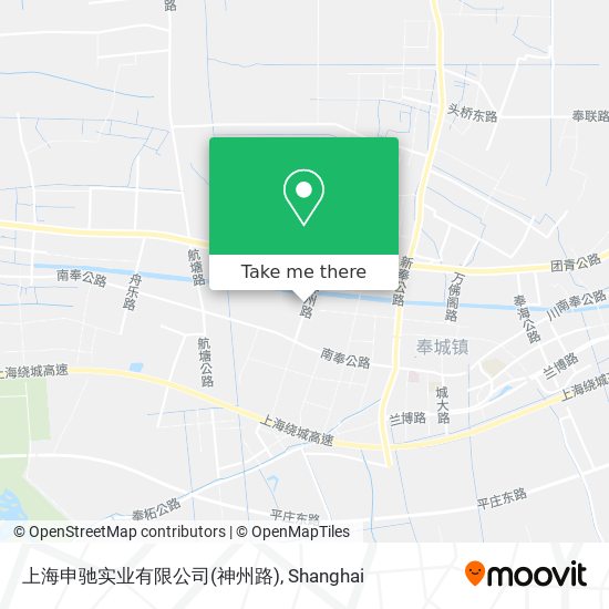 上海申驰实业有限公司(神州路) map