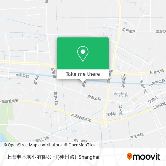 上海申驰实业有限公司(神州路) map