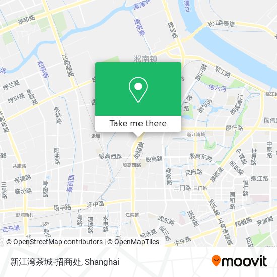 新江湾茶城-招商处 map