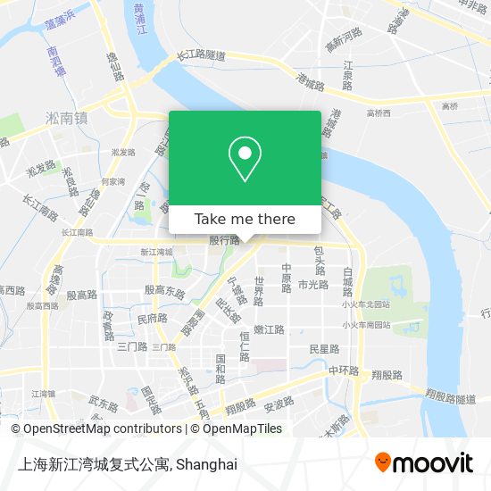上海新江湾城复式公寓 map