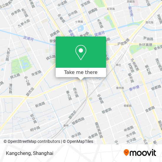 Kangcheng map