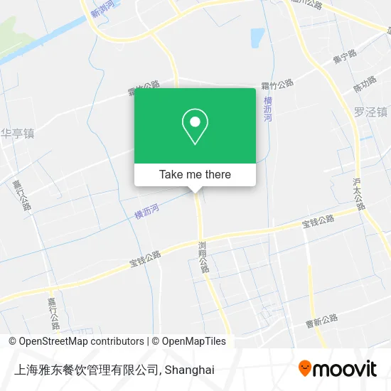 上海雅东餐饮管理有限公司 map