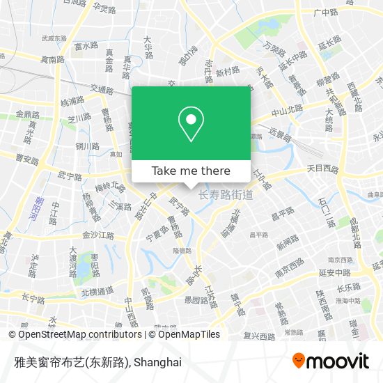 雅美窗帘布艺(东新路) map