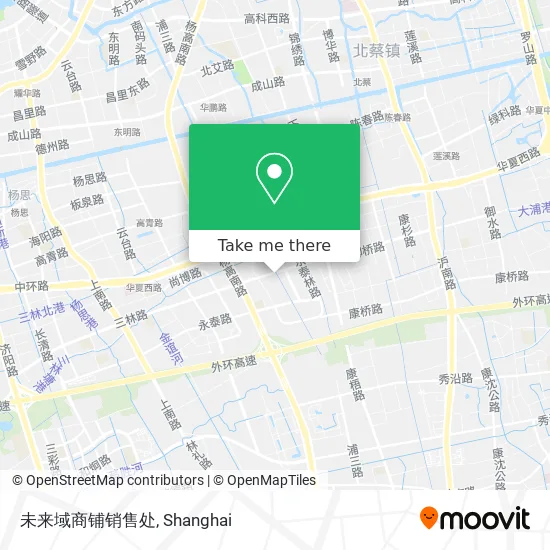 未来域商铺销售处 map