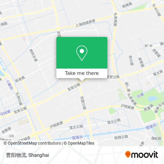 曹阳物流 map