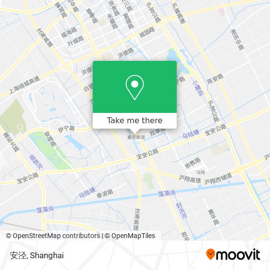 安泾 map