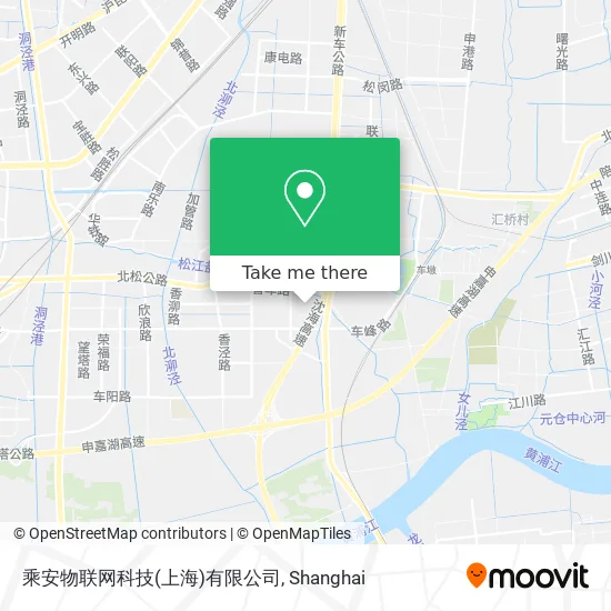 乘安物联网科技(上海)有限公司 map