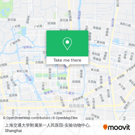 上海交通大学附属第一人民医院-实验动物中心 map