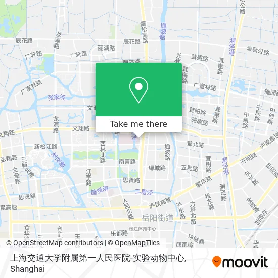上海交通大学附属第一人民医院-实验动物中心 map