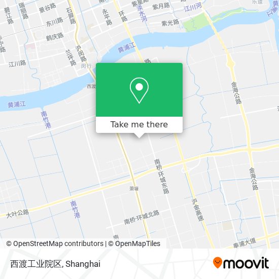 西渡工业院区 map