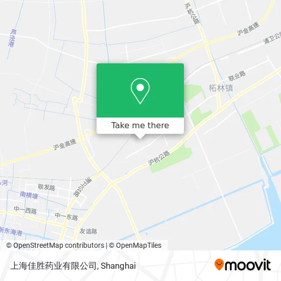 上海佳胜药业有限公司 map