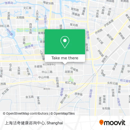 上海洁奇健康咨询中心 map