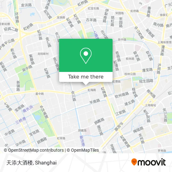 天添大酒楼 map