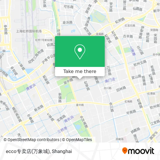 ecco专卖店(万象城) map