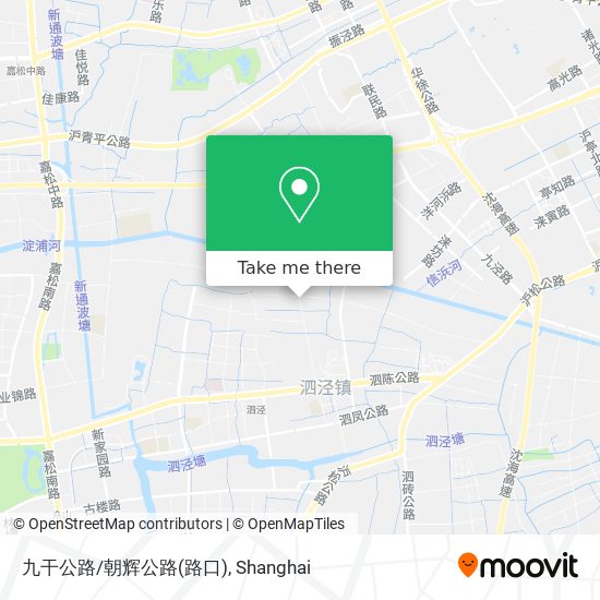 九干公路/朝辉公路(路口) map