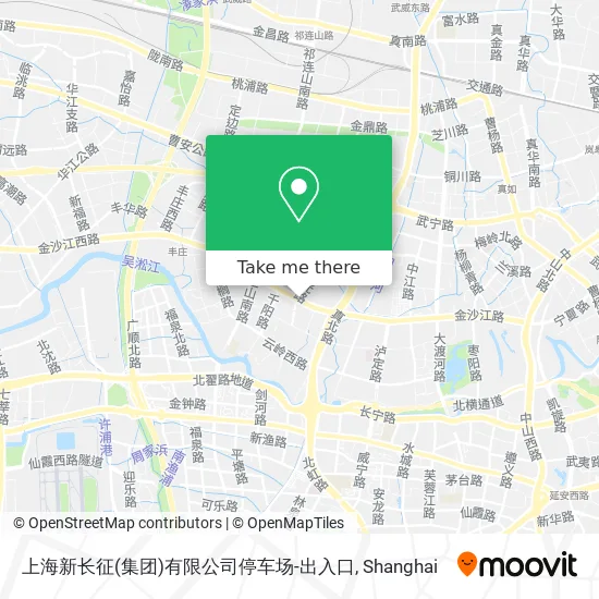 上海新长征(集团)有限公司停车场-出入口 map