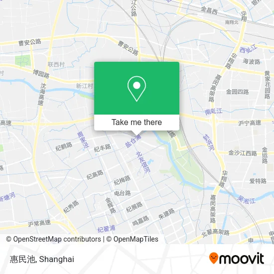 惠民池 map