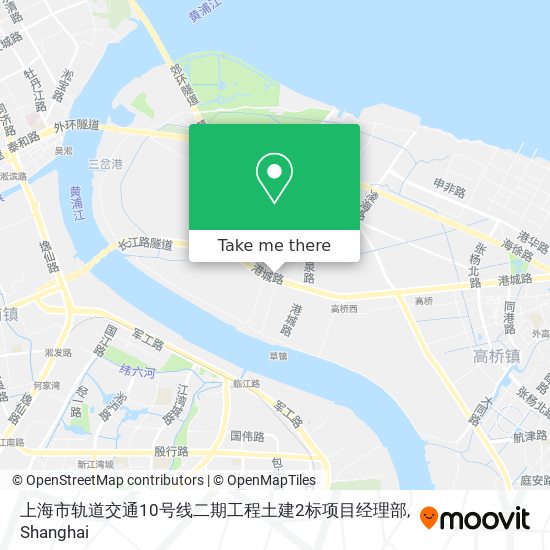 上海市轨道交通10号线二期工程土建2标项目经理部 map
