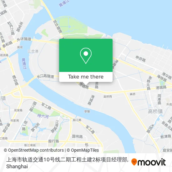 上海市轨道交通10号线二期工程土建2标项目经理部 map