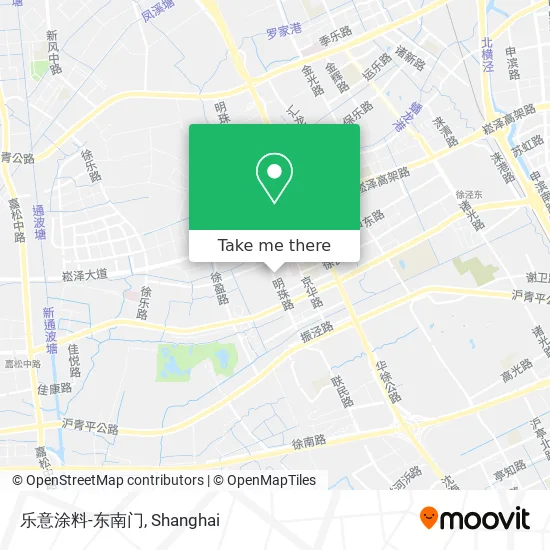 乐意涂料-东南门 map