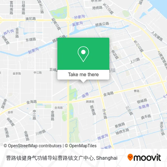 曹路镇健身气功辅导站曹路镇文广中心 map