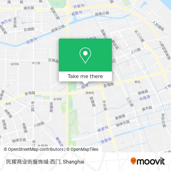 民耀商业街服饰城-西门 map