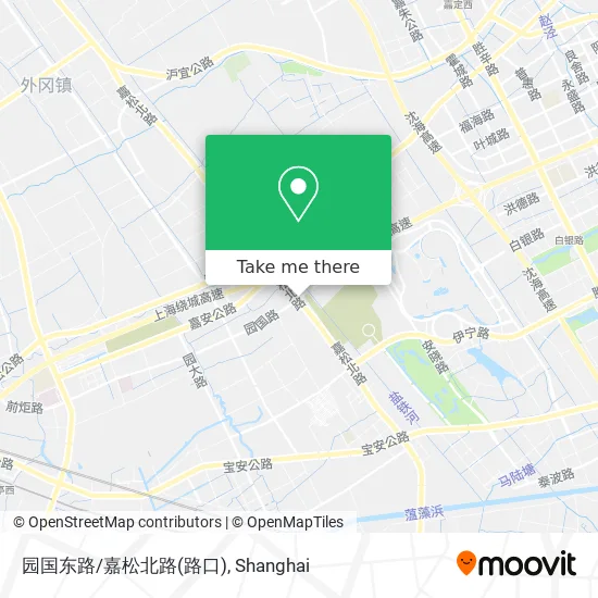 园国东路/嘉松北路(路口) map