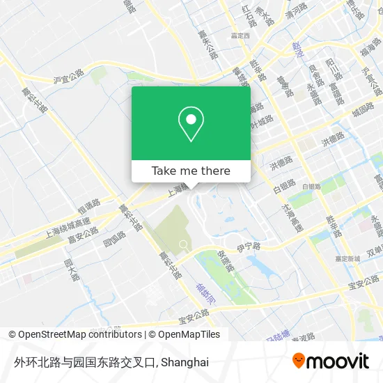 外环北路与园国东路交叉口 map