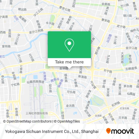 Yokogawa Sichuan Instrument Co., Ltd. map