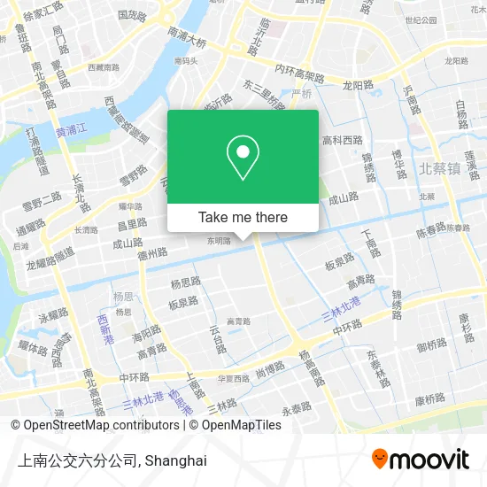 上南公交六分公司 map