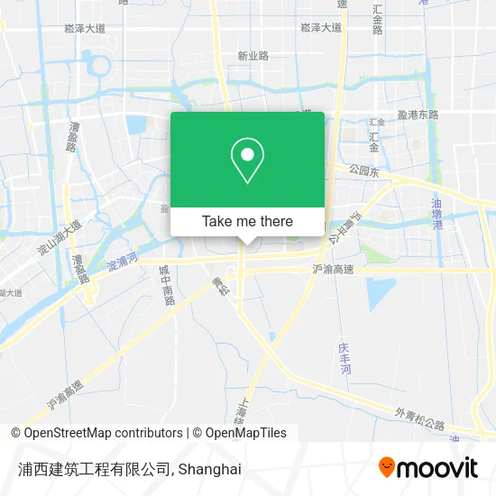 浦西建筑工程有限公司 map