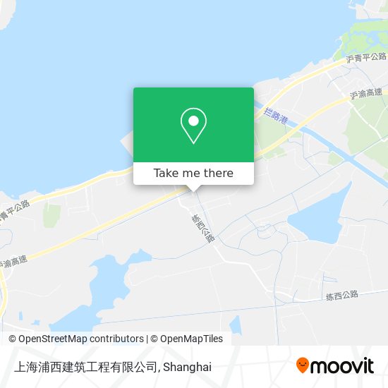 上海浦西建筑工程有限公司 map