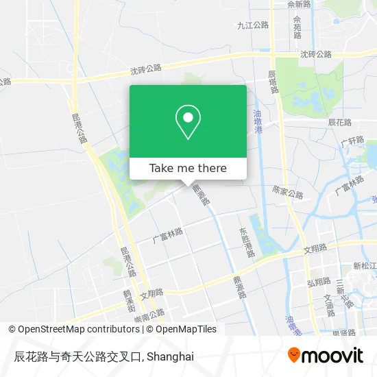 辰花路与奇天公路交叉口 map